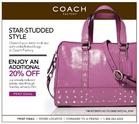 coach 20 off coupon outlet.